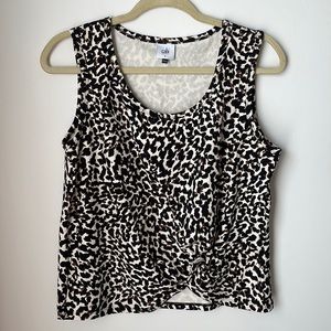 CAbi Knotty Leopard Tank